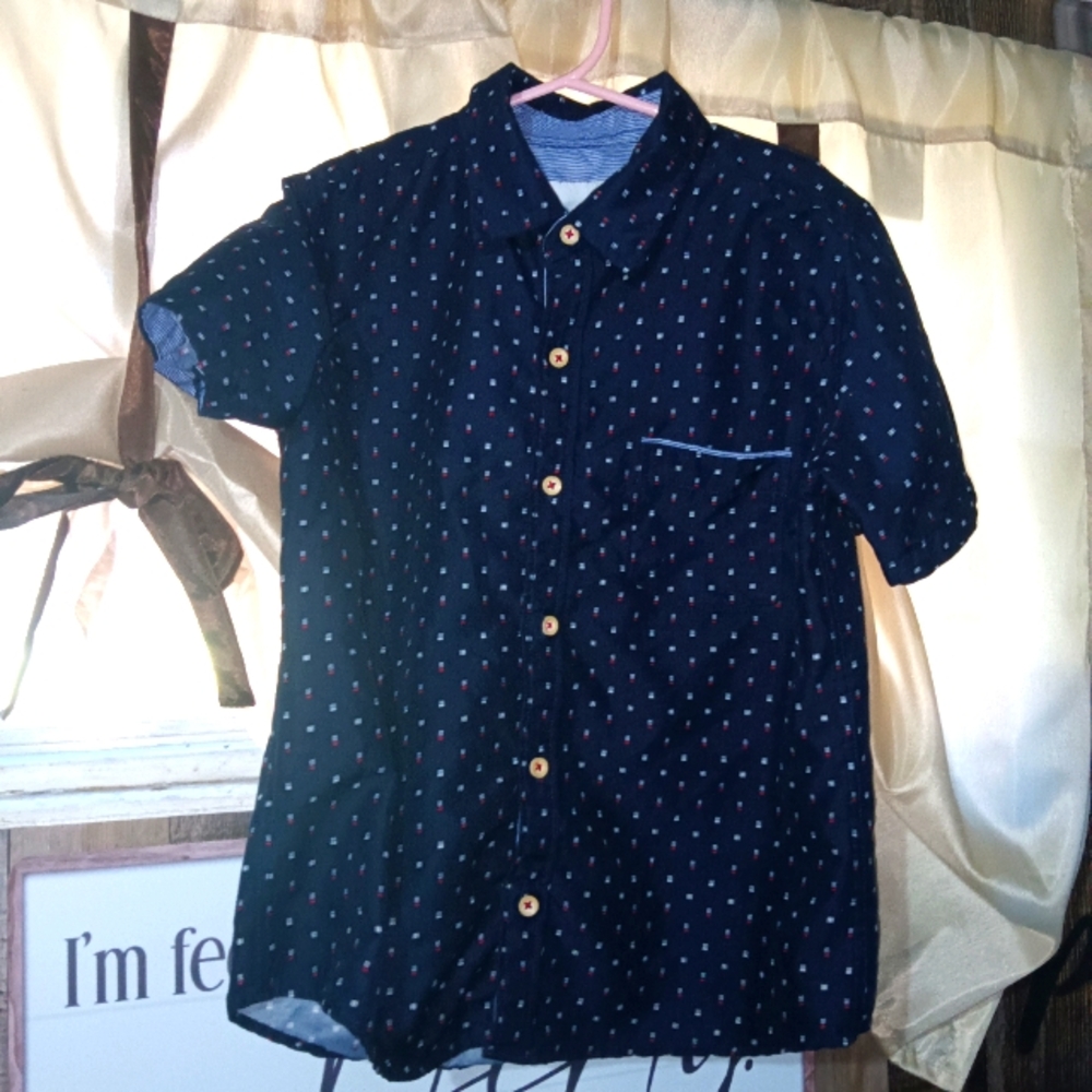 EUC Boys Craft + Flow Button Down Shirt